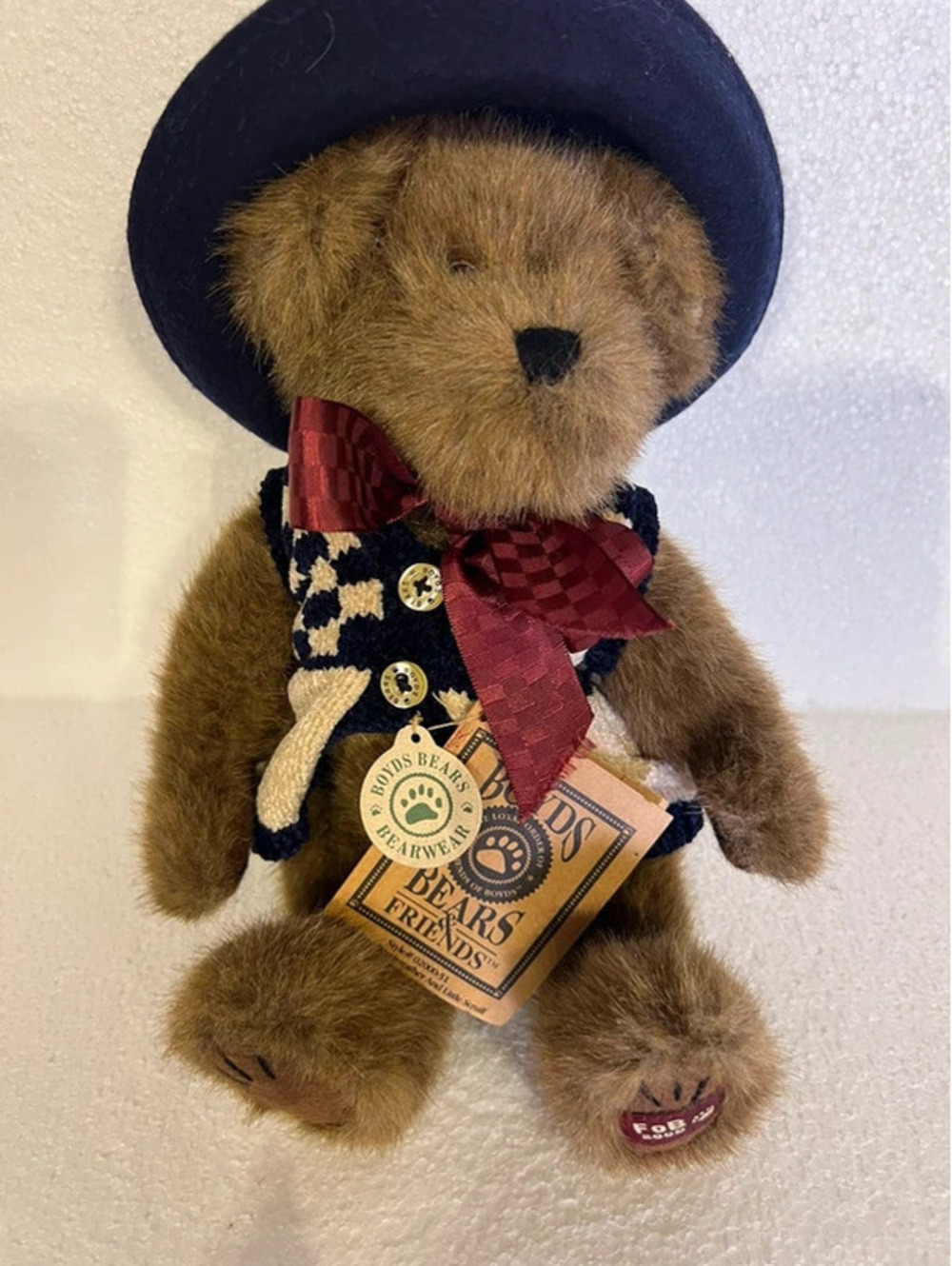 Boyds Bears Catherine Berriweather #02000-51 FOB 2000 – Original Tags & COA